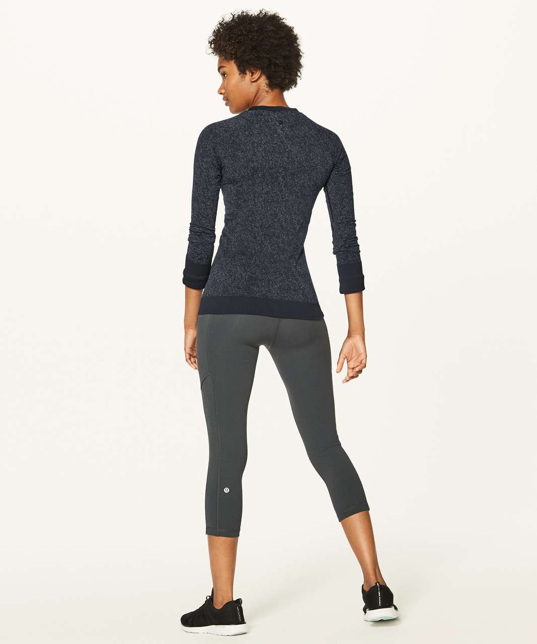 Lululemon Rest Less Pullover - Black / Dark Cast - lulu fanatics