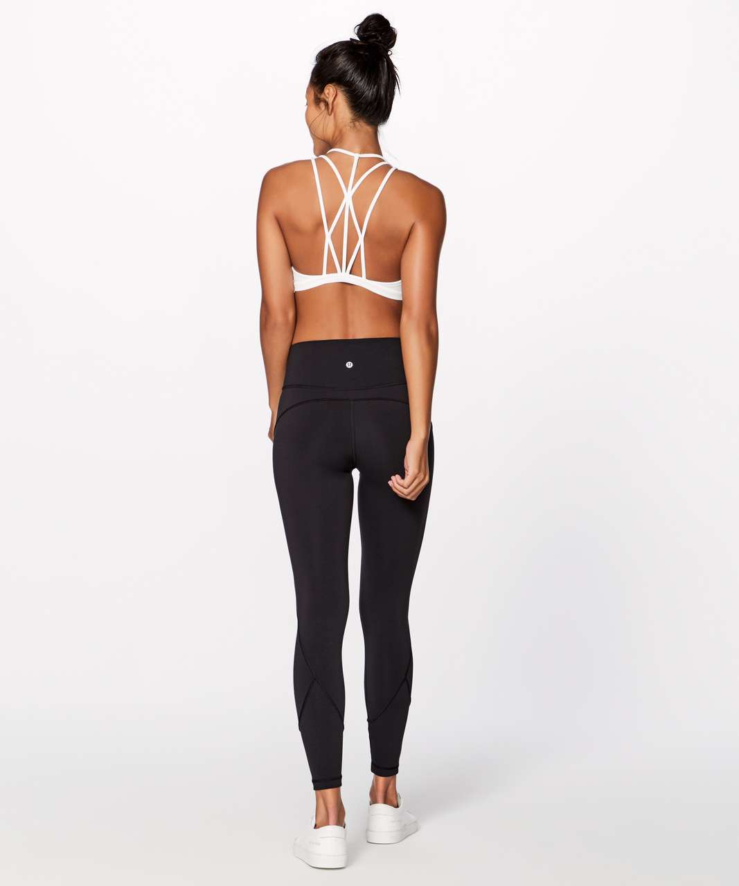 Lululemon In Movement 7/8 Tight *Everlux 25 Black 4 #W5ANXS *Discontinued