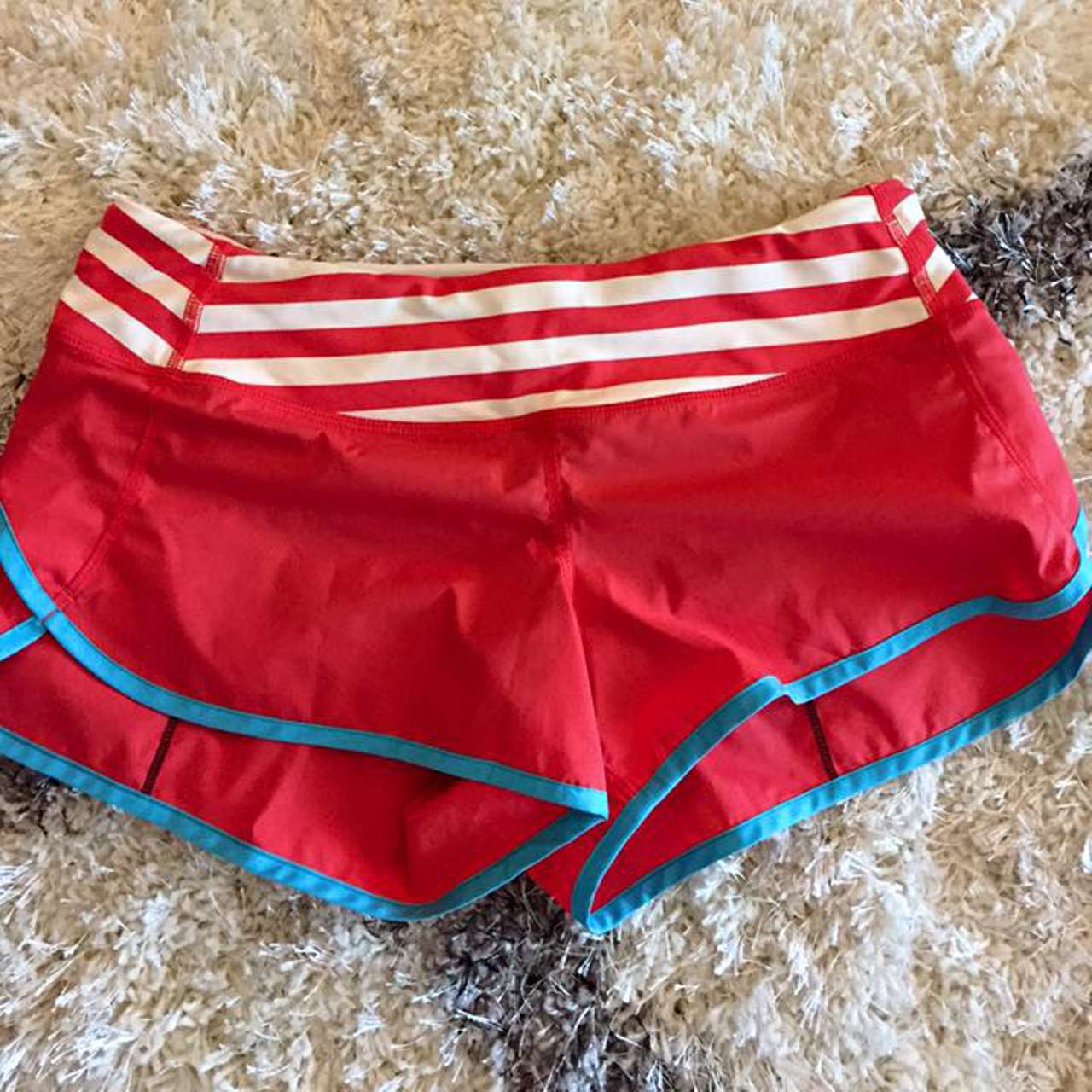 RARE Lululemon Seawheeze 3D Chevron Edition Speed Eye Logo Shorts