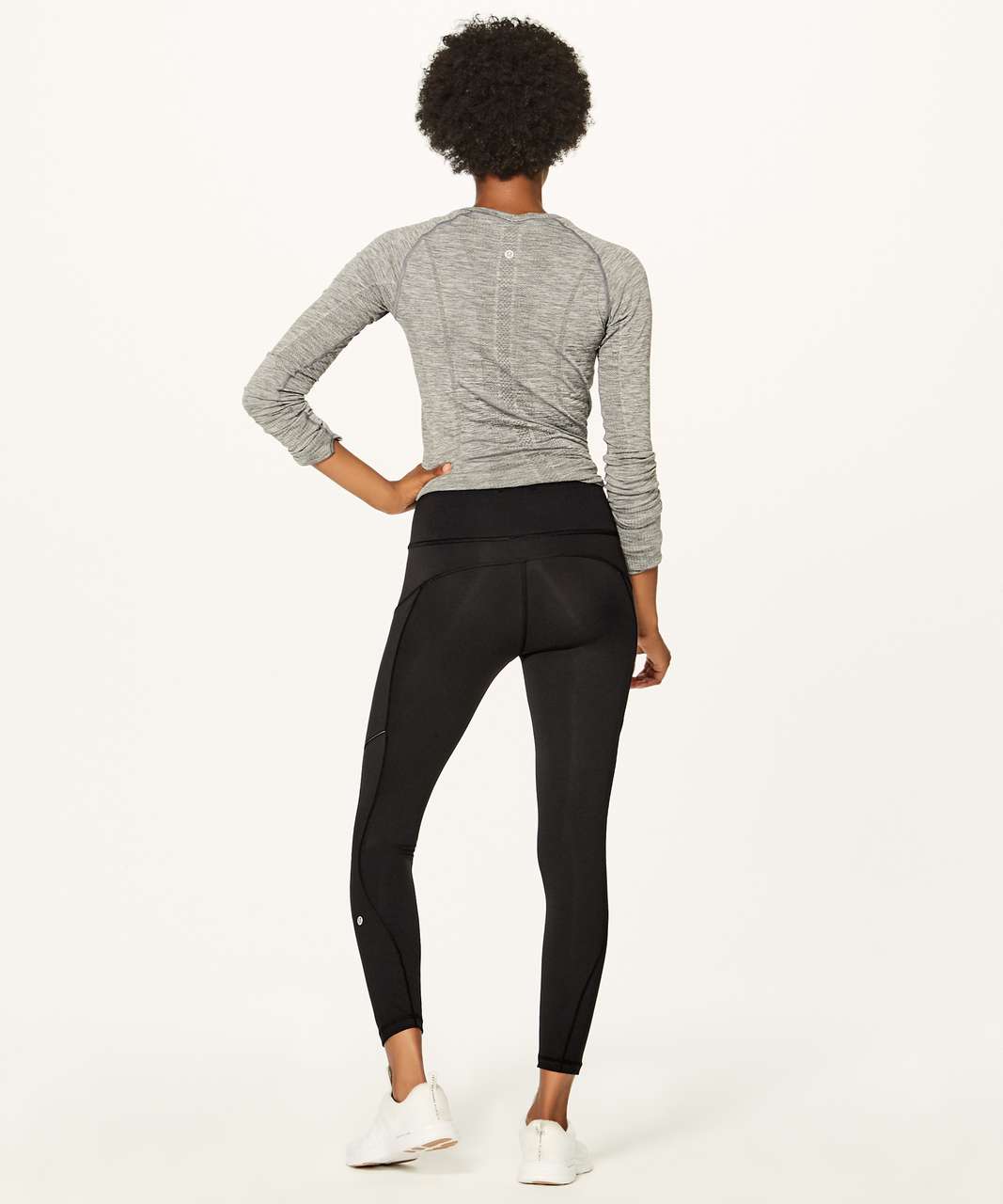 Lululemon Run It Out Tight - Black - lulu fanatics