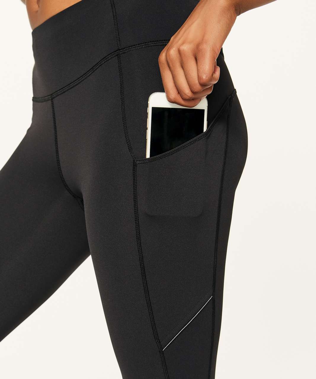 Lululemon Run It Out Tight - Black - lulu fanatics