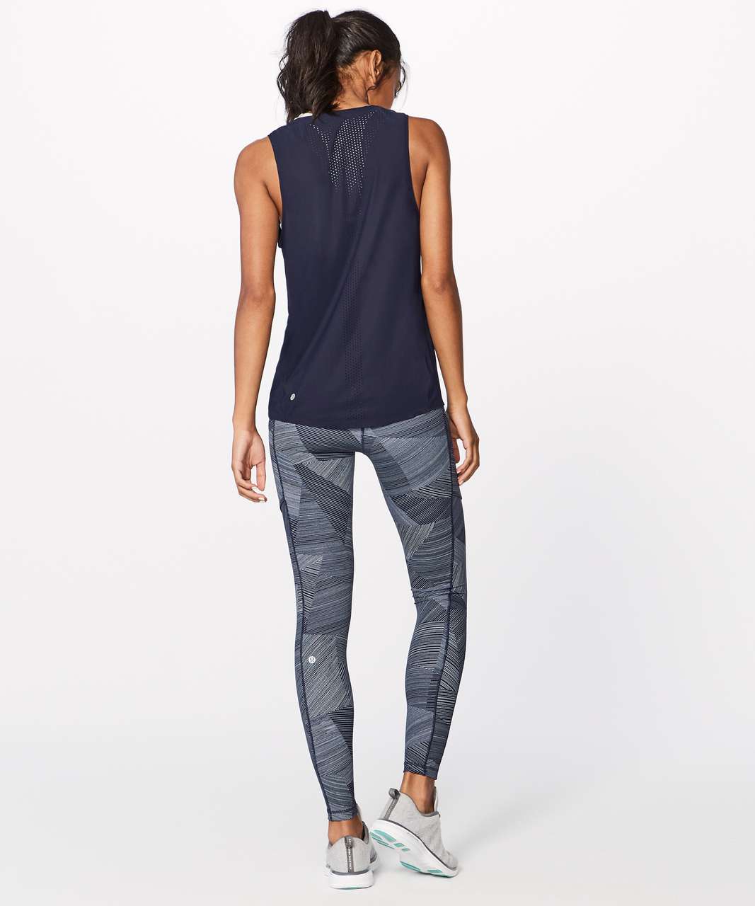 Lululemon Run On Tank - Midnight Navy