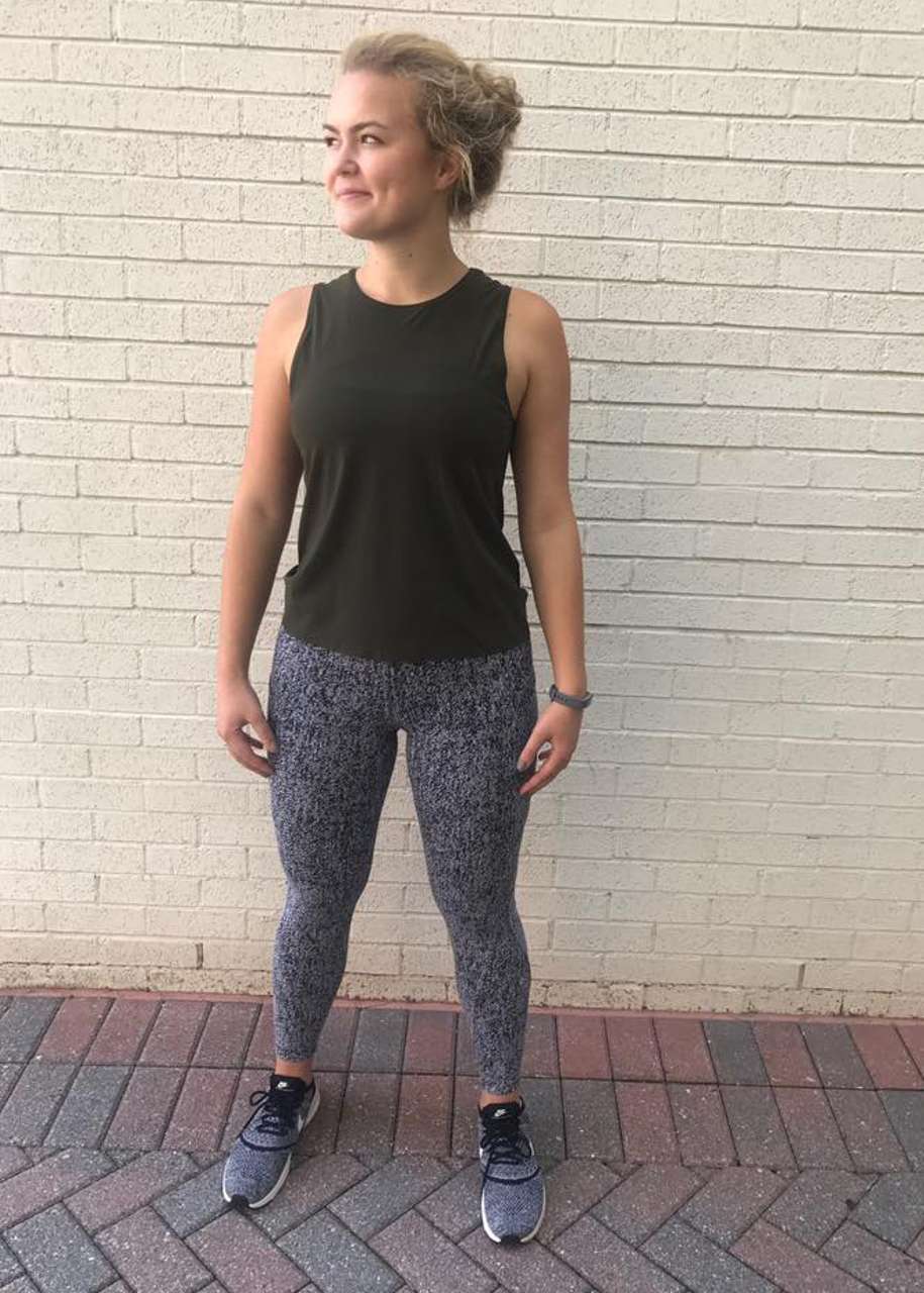 Lululemon Run On Tank - Dark Olive