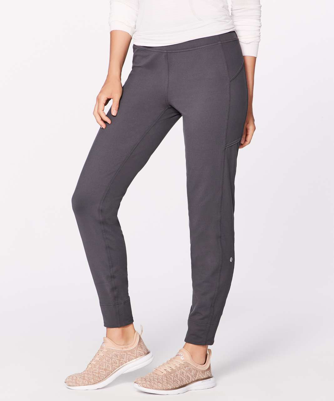 Lululemon Run On Jogger (28") - Dark Carbon