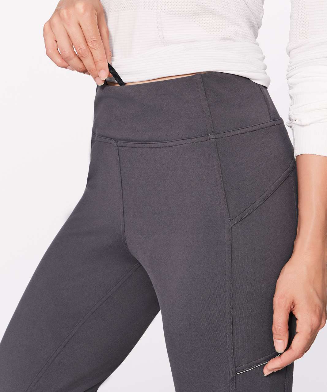 Lululemon Run On Jogger (28") - Dark Carbon