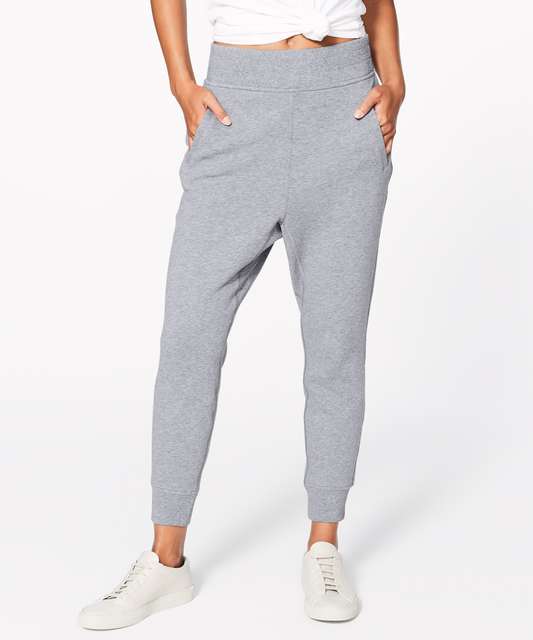 Lululemon Press Pause Jogger II 25.5 Heathered Core Medium Grey