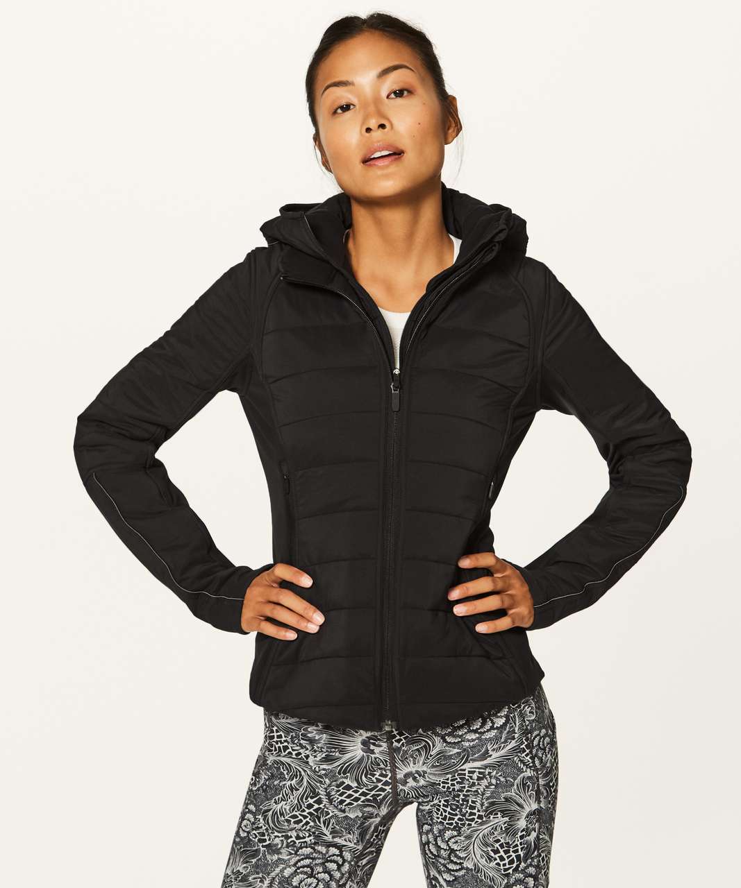 Lululemon Extra Mile Jacket - Black - lulu fanatics