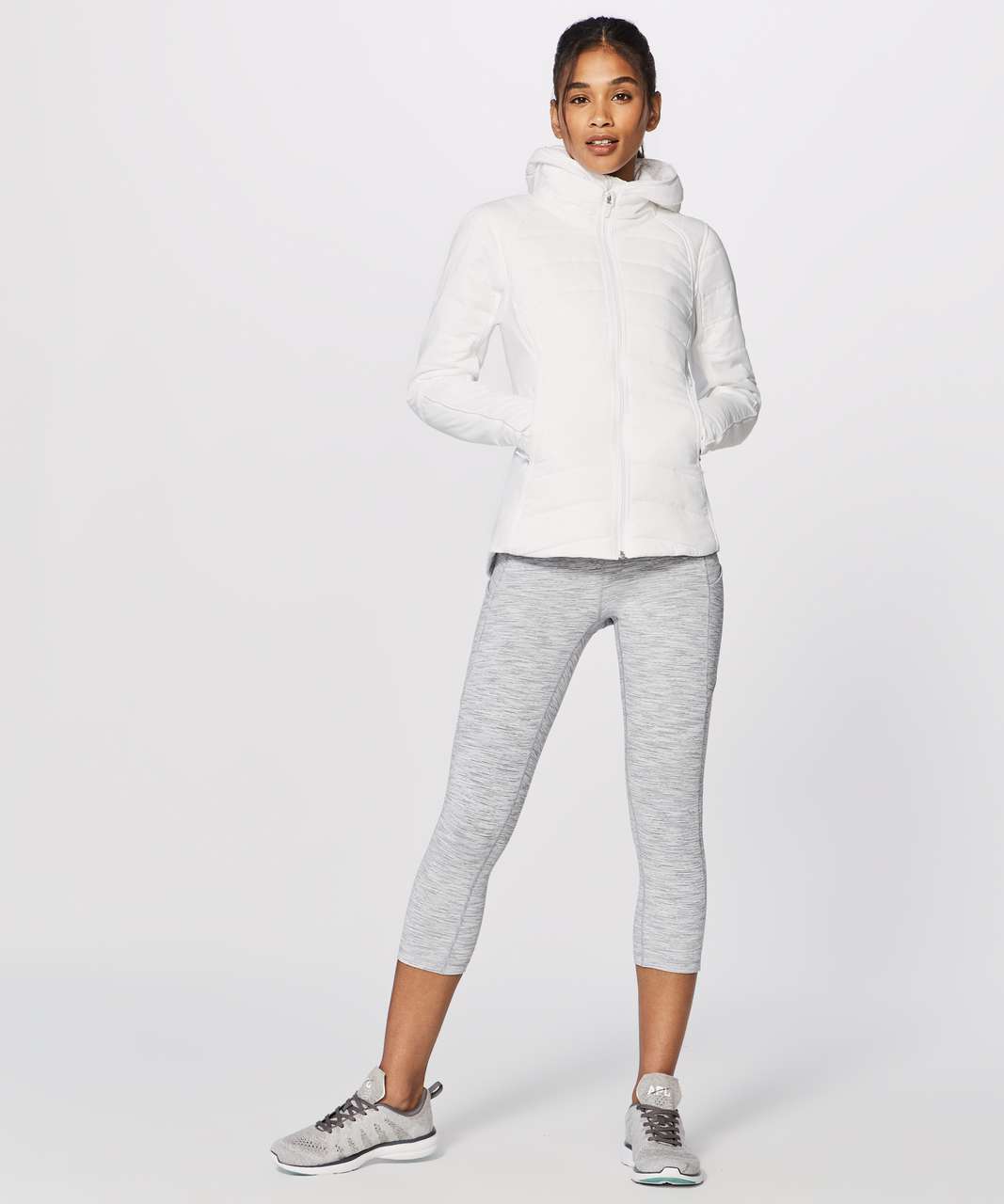 Lululemon Extra Mile Jacket - White