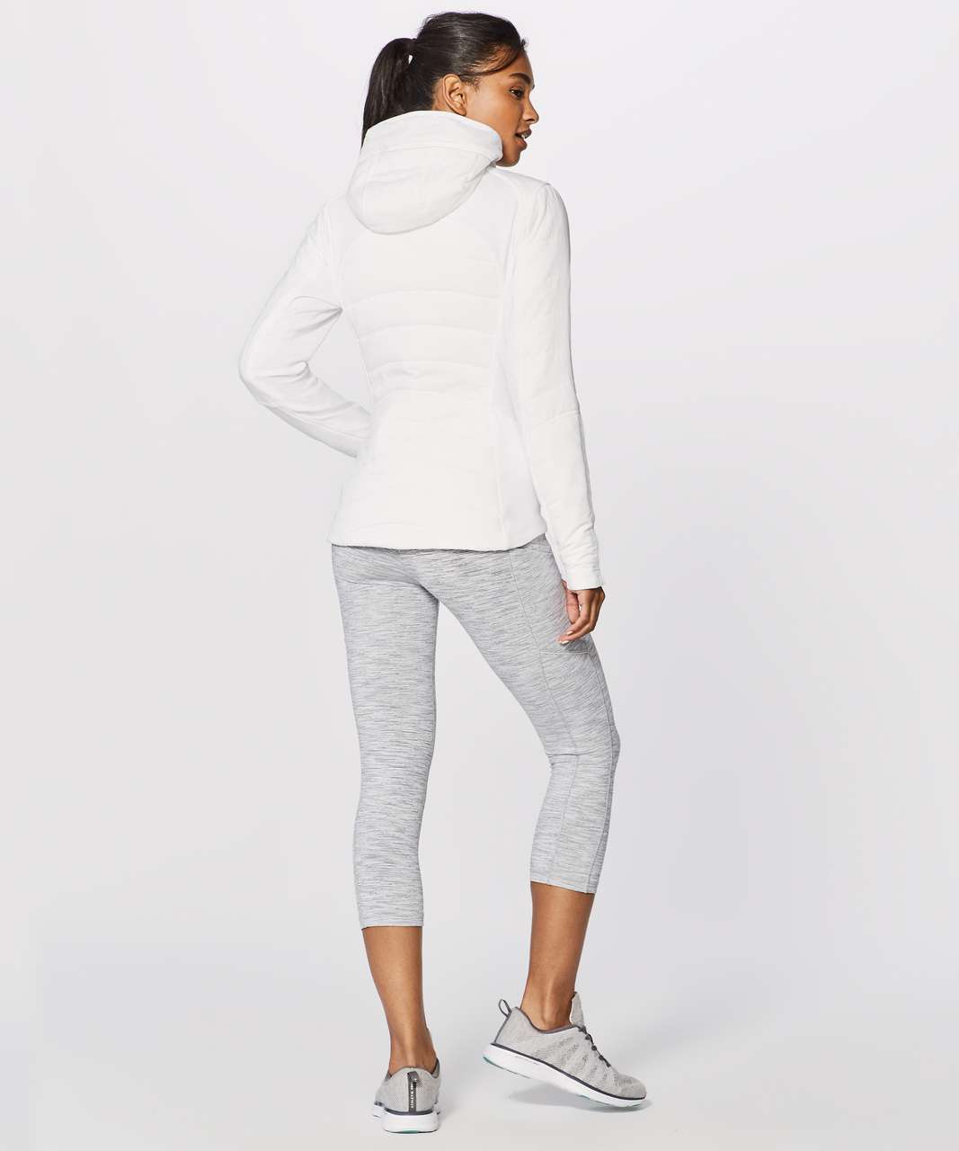 Lululemon ANOTHER MILE JACKET WHITE SZ 6 NWT