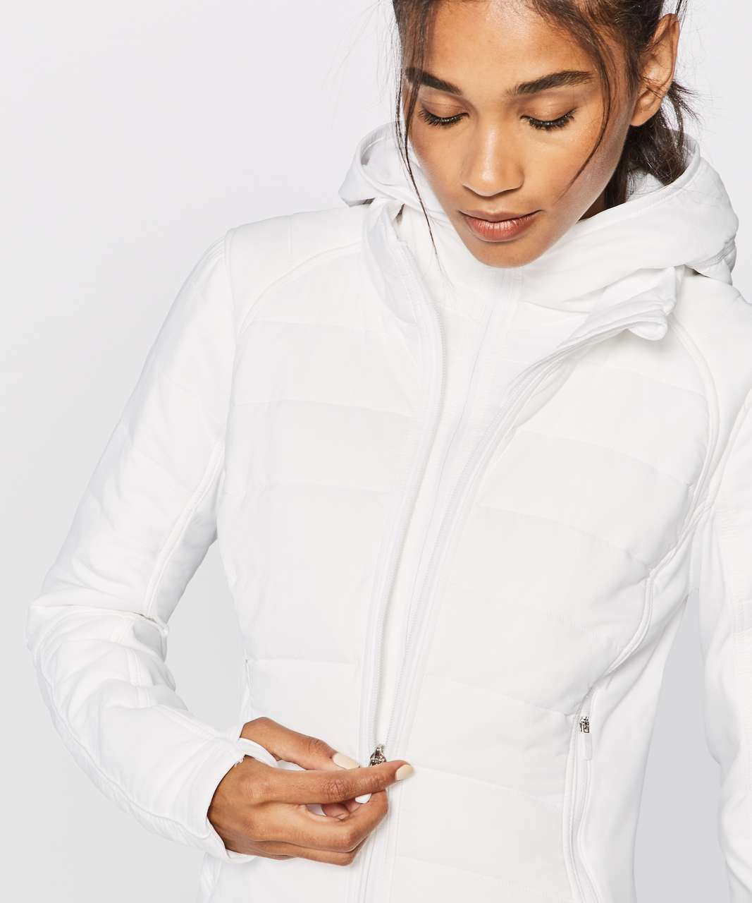 Lululemon Extra Mile Jacket - White