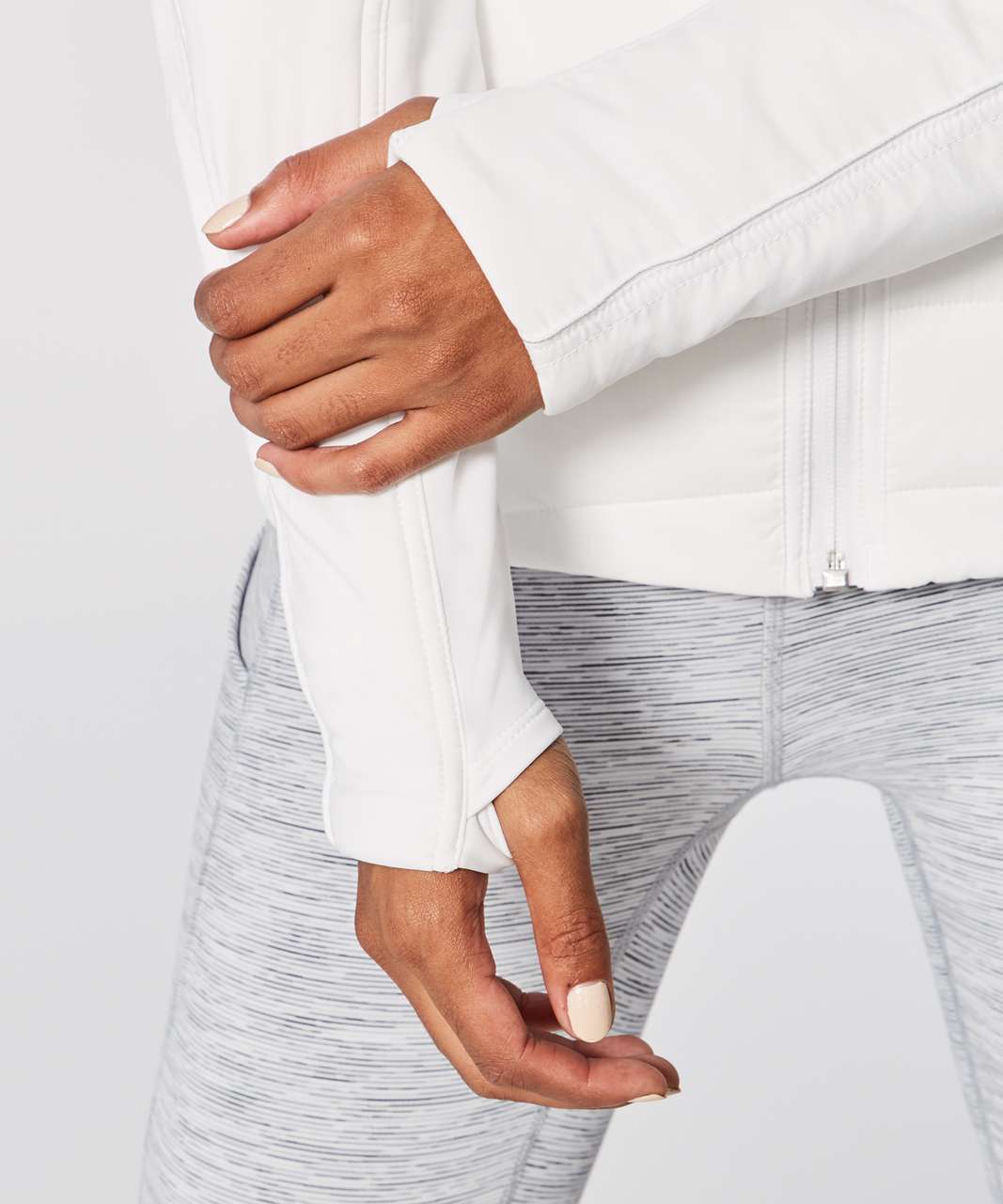 Lululemon Extra Mile Jacket - White