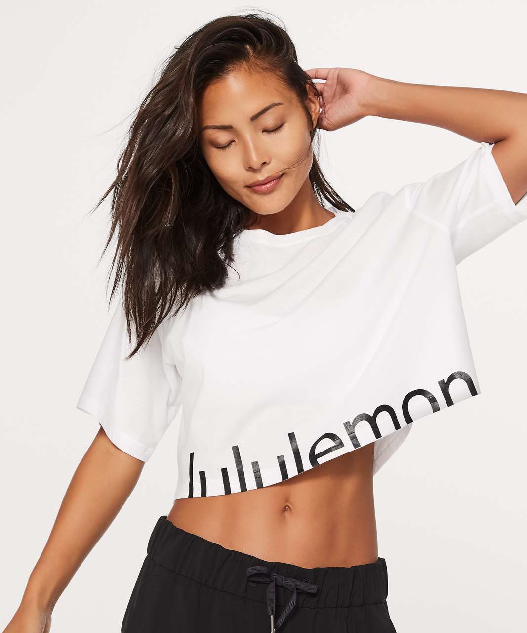 lululemon cropped tee