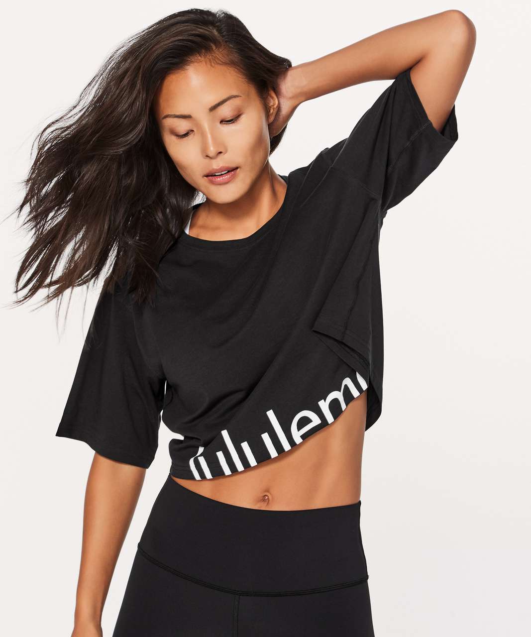 lululemon crop shirt