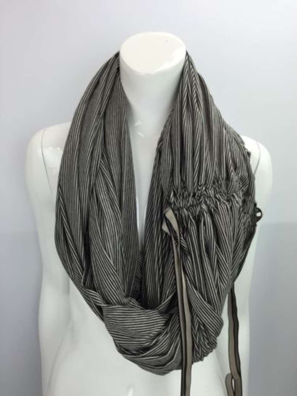 Oversized Camo Jacquard Scarf