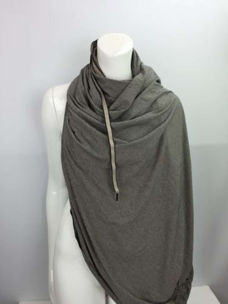 Oversized Camo Jacquard Scarf