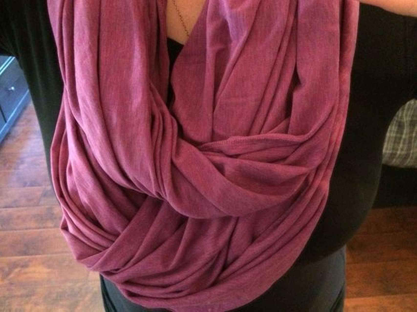 Lululemon Inner Element Scarf - Heathered Ultra Violet