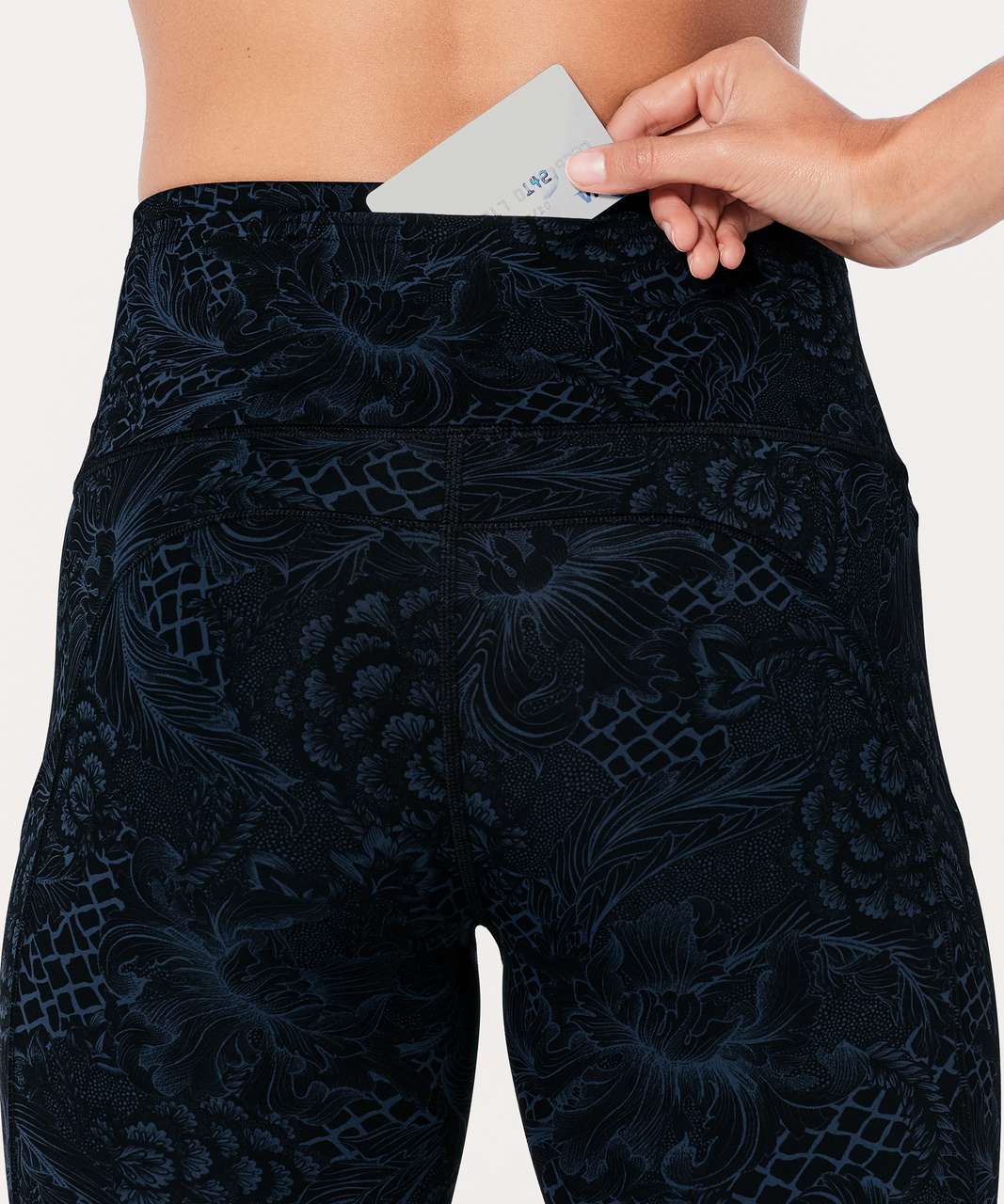 Lululemon Fast & Free 7/8 Tight II (Nulux 25) - Nouveau Mach Blue Black -  lulu fanatics