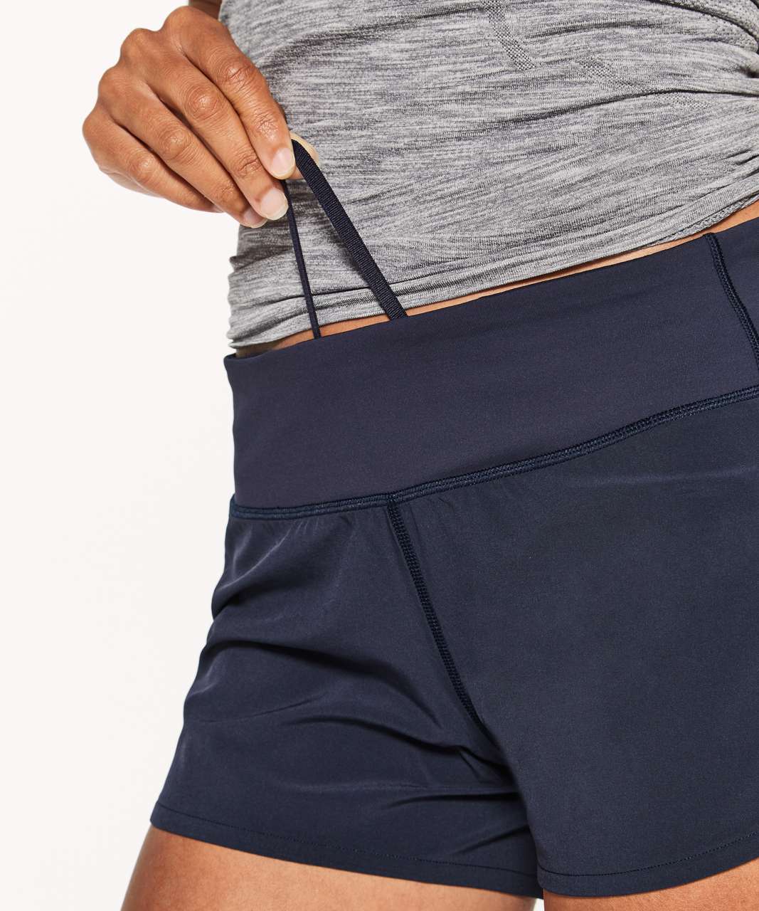 Lululemon Speed Up Short *Long 4" - Midnight Navy