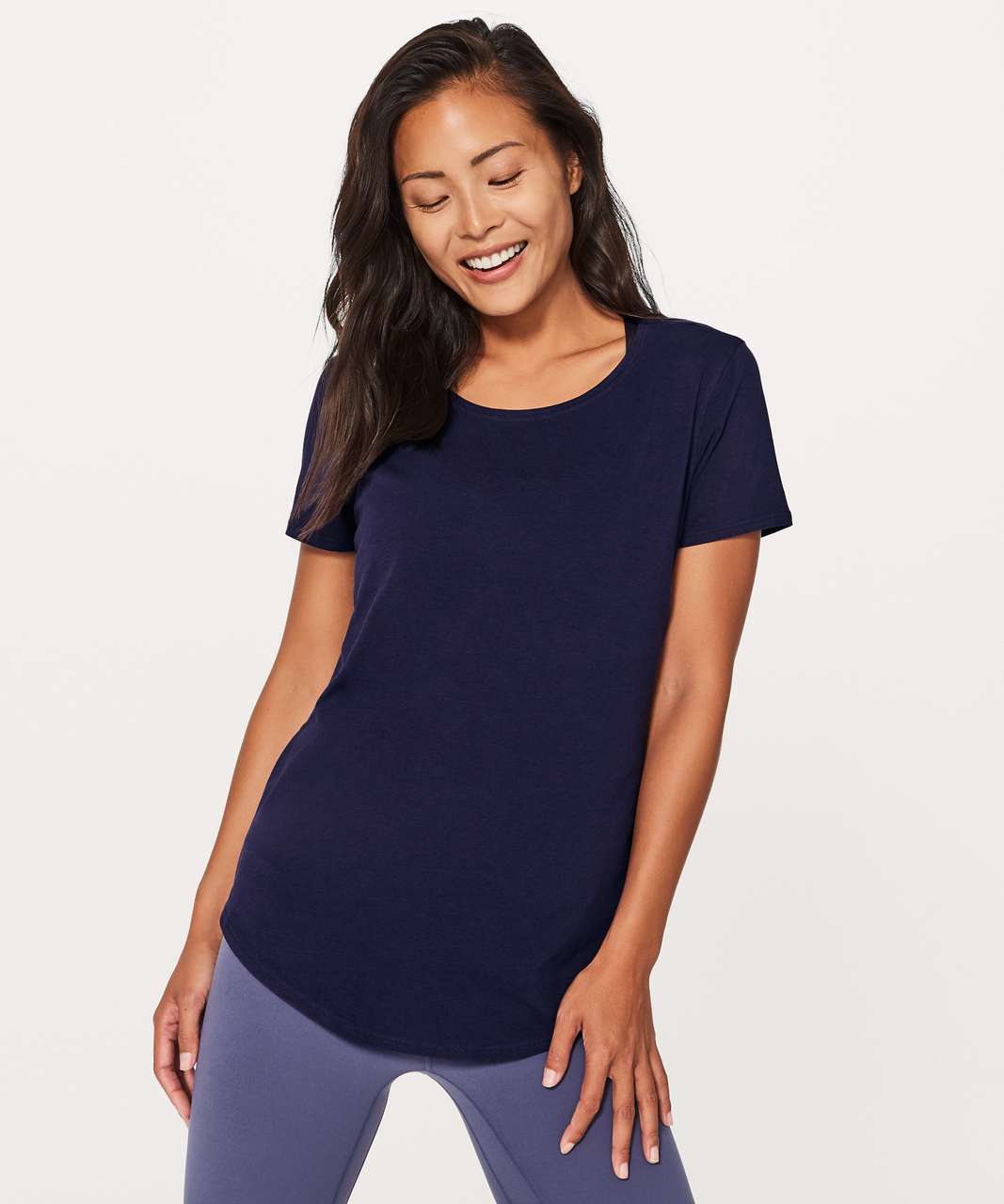 Lululemon Love Crew *Fade - Washed Moon Blue - lulu fanatics