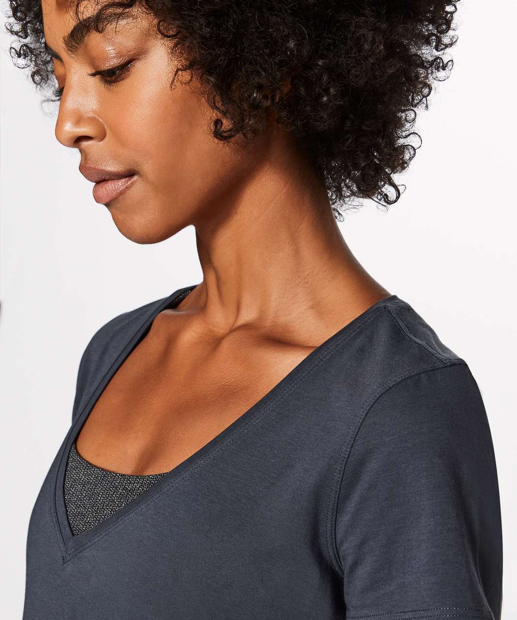 Lululemon Love Tee V - Shadow Blue