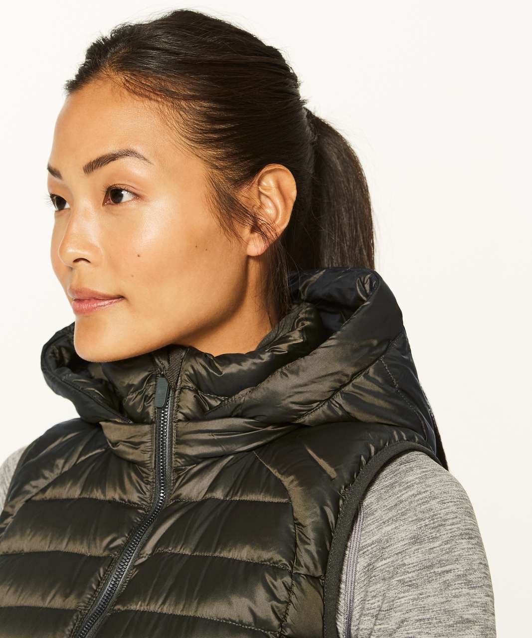 Lululemon Down For It Vest - Dark Olive