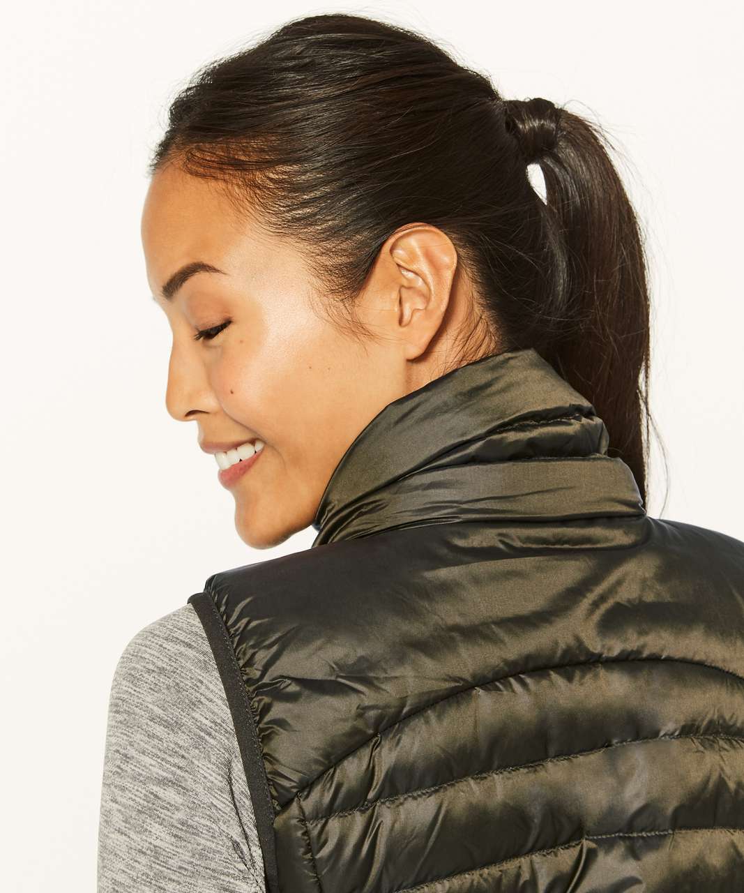 Lululemon Down For It Vest - Dark Olive