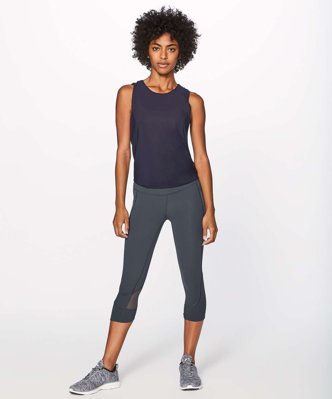 Lululemon Home Stretch Crop (19") - Melanite