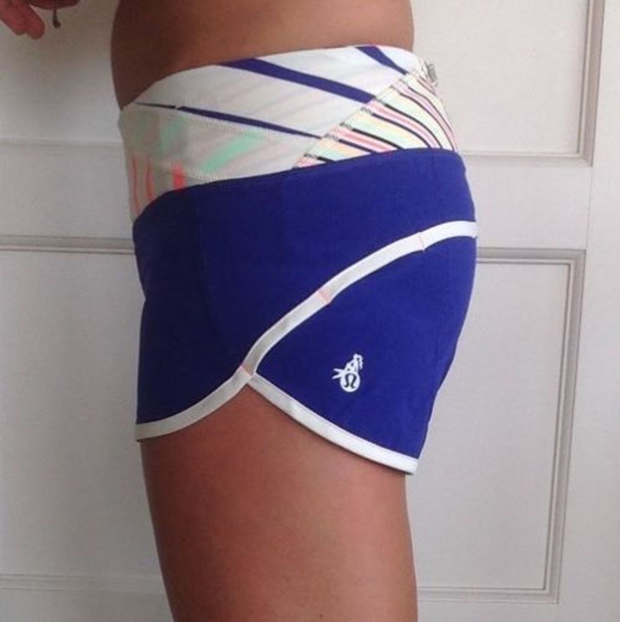 Lululemon Seawheeze 2014 Eyeball Speed Shorts Size 2 Rare!