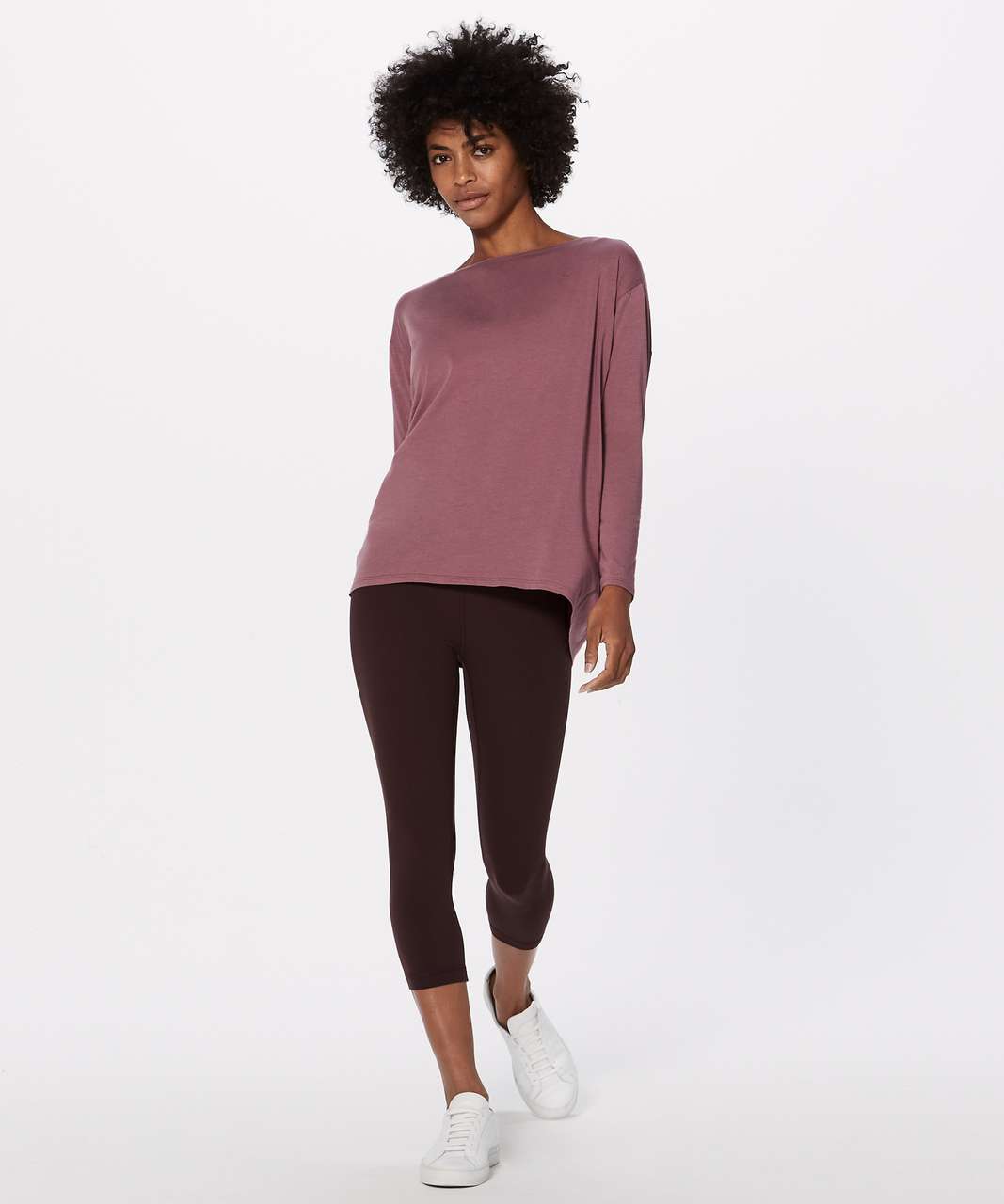 Lululemon Better Best Long Sleeve - Rustic Clay - lulu fanatics