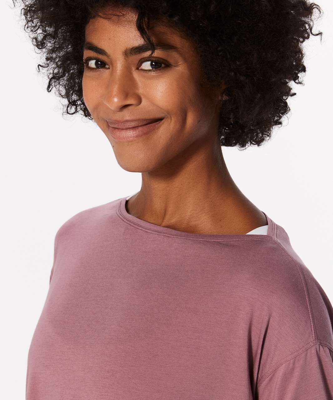 Lululemon Back in Action Short-Sleeve Shirt - Flush Pink - lulu fanatics