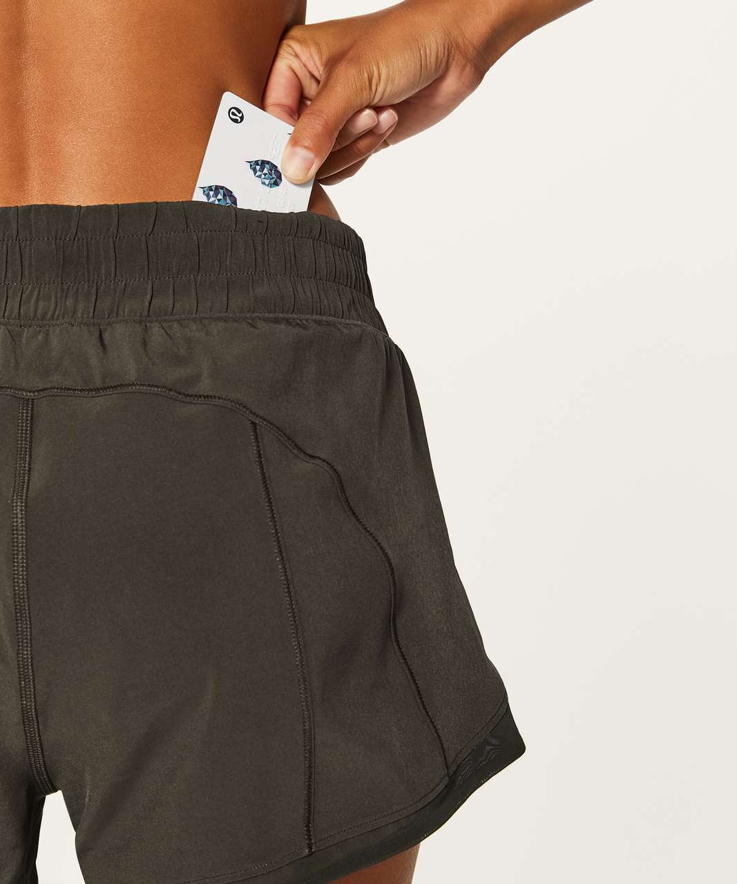 Lululemon Miles Ahead Short (2.5") - Dark Olive