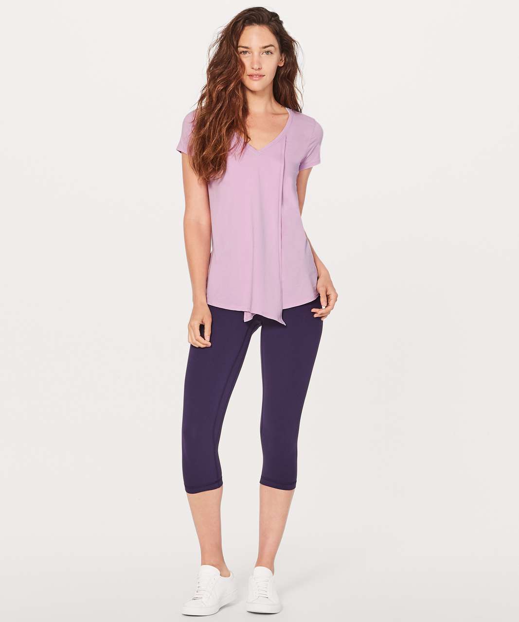 Lululemon Knot A Problem Tee - Rose Quartz