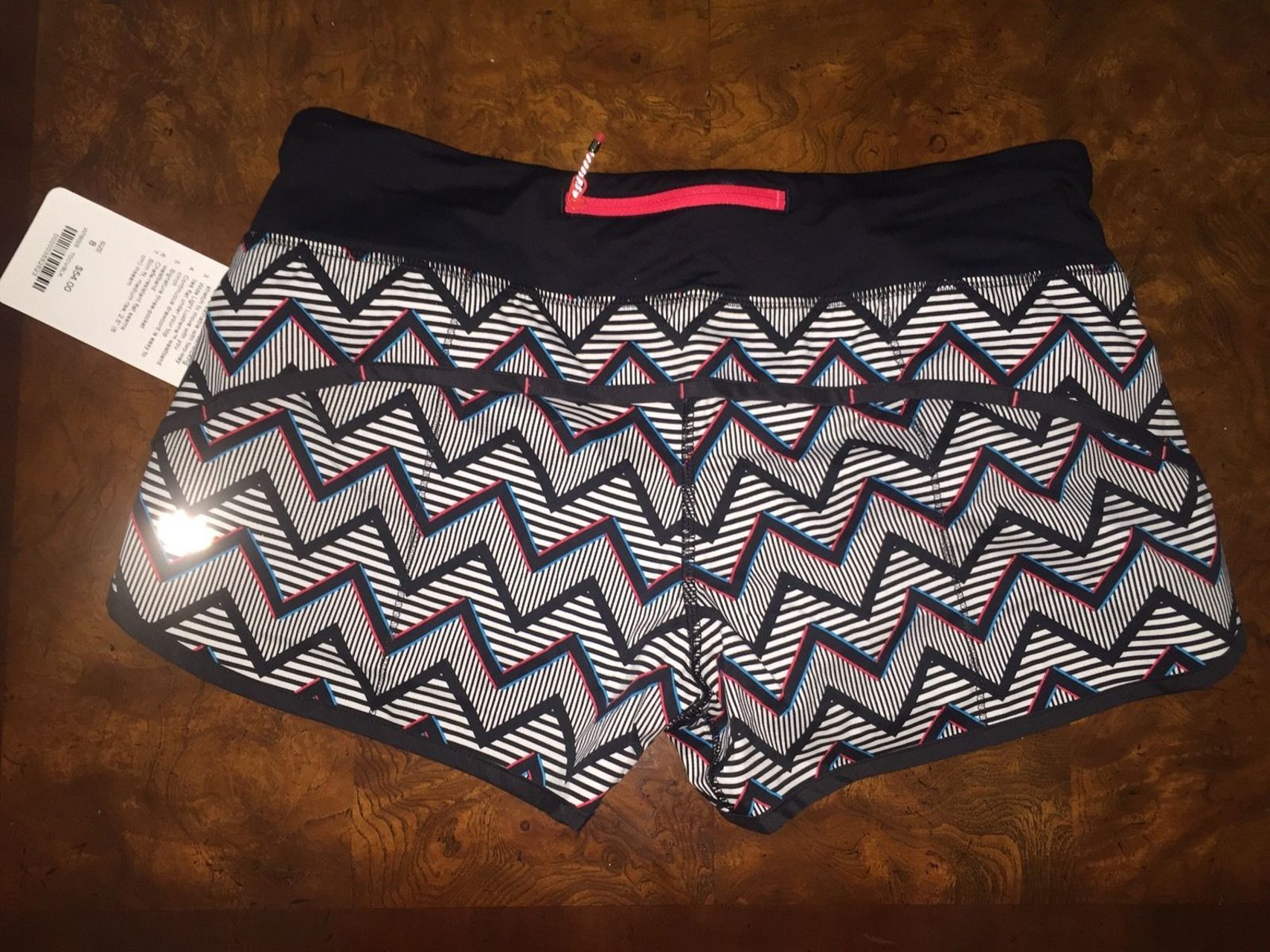 Lululemon size 2 Seawheeze 2019 Rainbow Reflective shorts NWT Limited  Edition