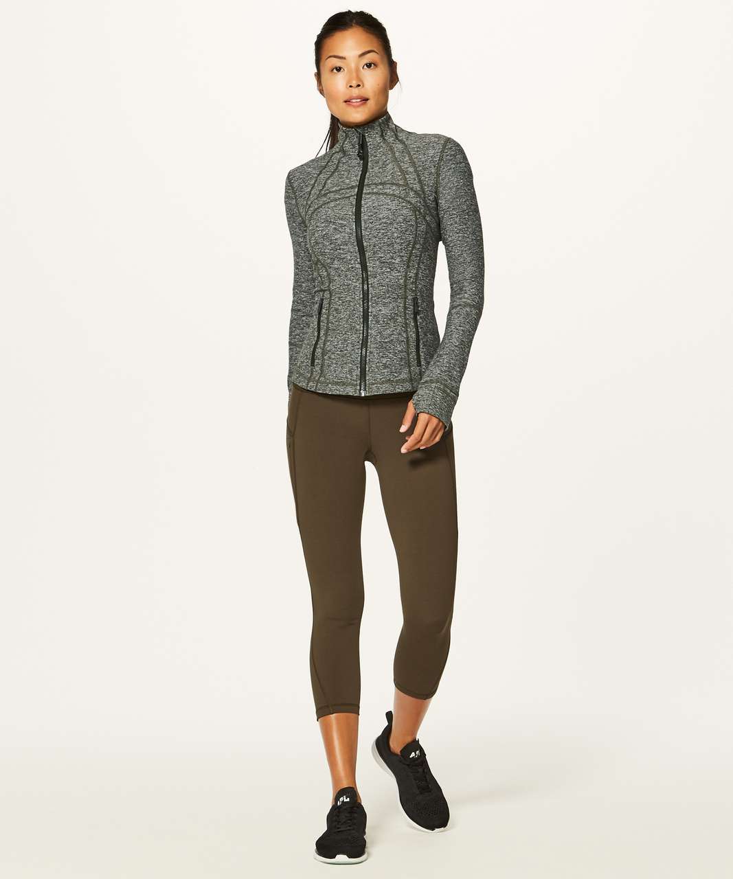 Lululemon Define Jacket (Rulu) - Heathered Gator Green