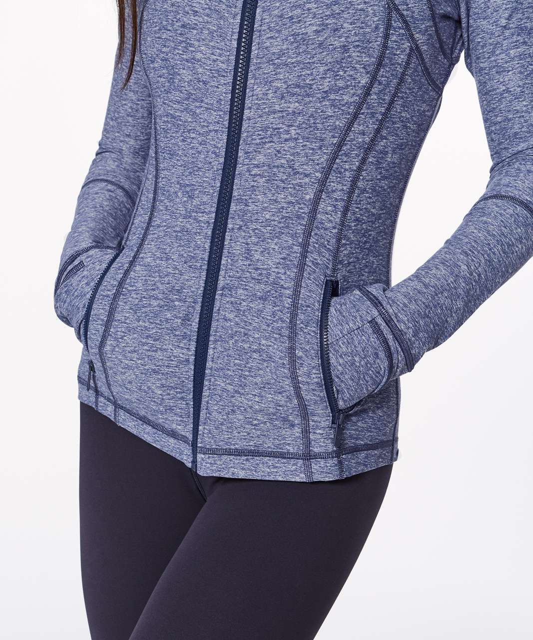 Lululemon Define Jacket (Rulu) - Heathered Hero Blue