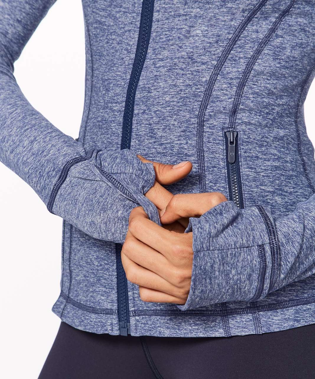 Lululemon Define Jacket (Rulu) - Heathered Hero Blue - lulu fanatics