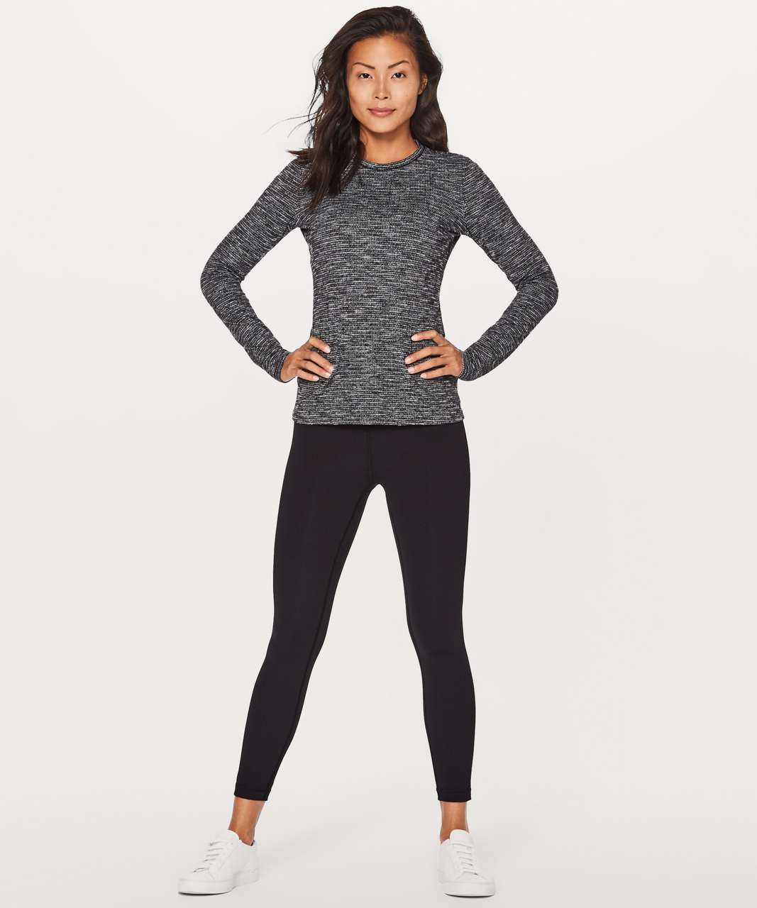 Lululemon Extra Mile Long Sleeve - Black - lulu fanatics