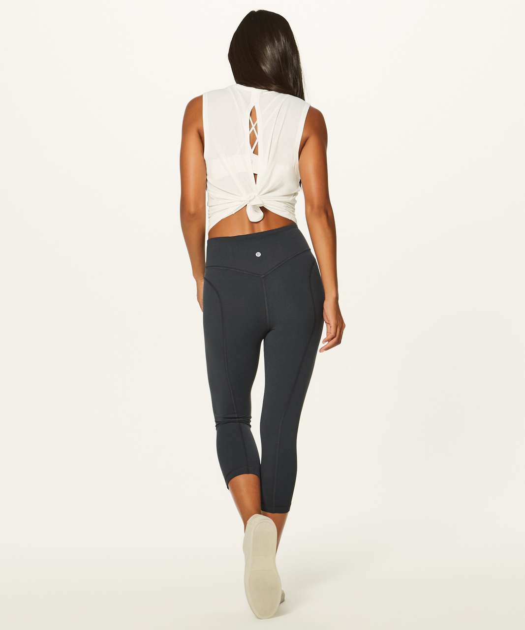 Lululemon Pushing Limits Crop (Nulu 21) - Melanite - lulu fanatics