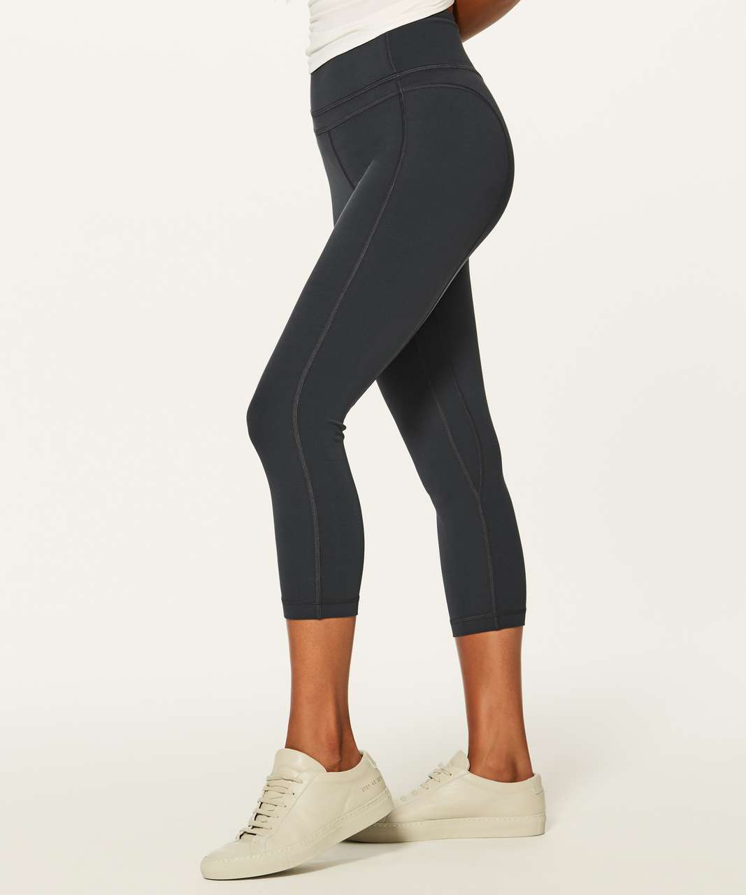 Lululemon Pushing Limits Crop (Nulu 21) - Melanite - lulu fanatics