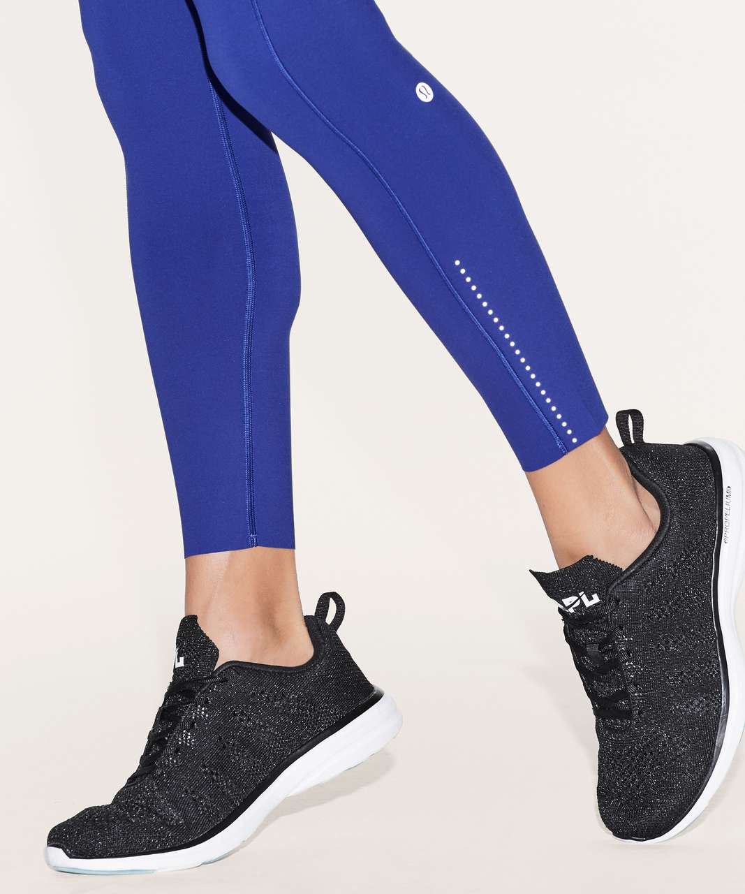 Lululemon lab Nulux and Mesh High-Rise Tight 25 - Anchor - lulu fanatics