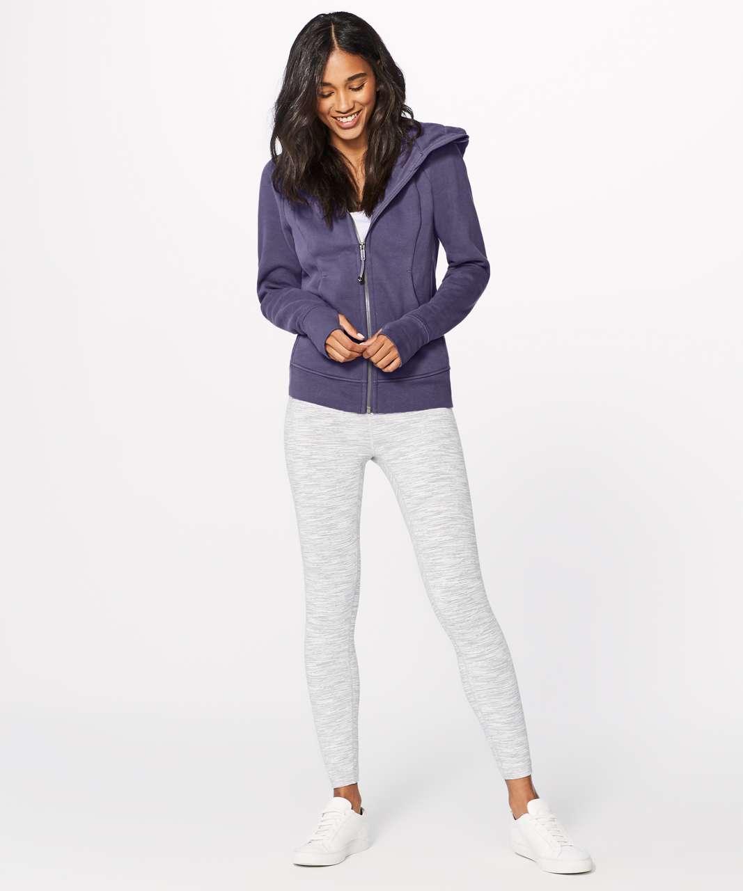 Lululemon Scuba Hoodie *Light Cotton Fleece - Heathered Core Ultra Light  Grey - lulu fanatics