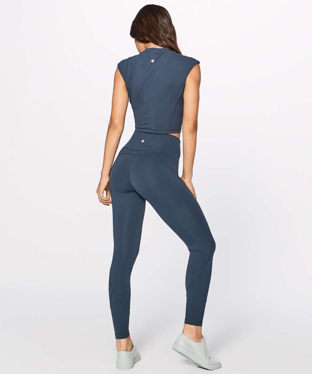 Lululemon In Movement 7/8 Tight (Everlux 25) - Mach Blue - lulu fanatics