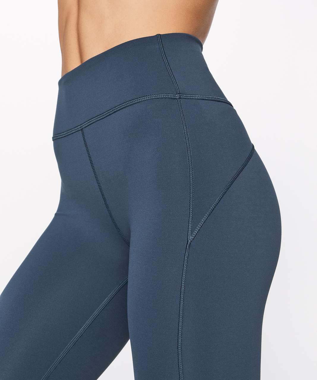 Lululemon In Movement 7/8 Tight *Everlux 25 Black 4 #W5ANXS *Discontinued