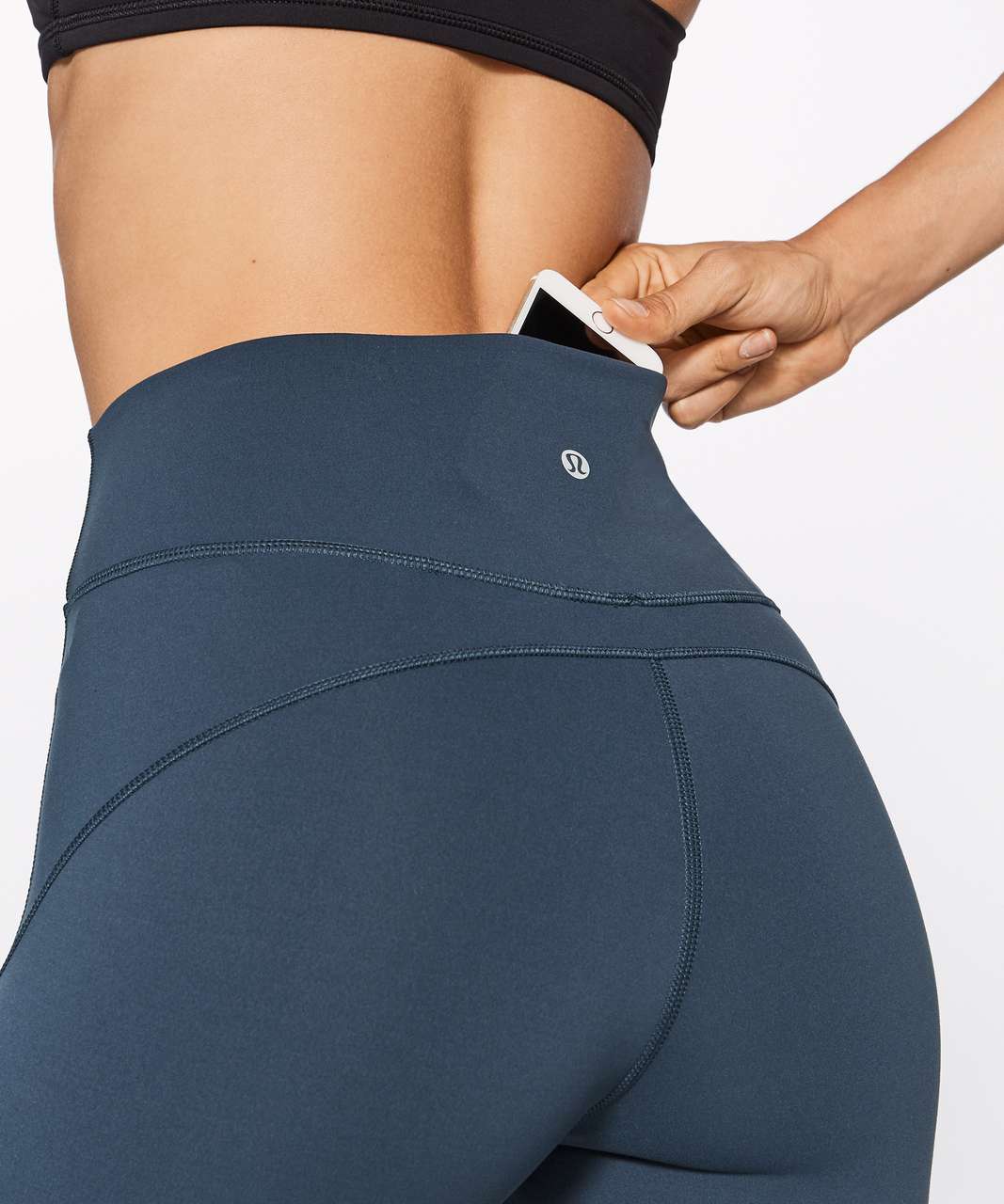 Lululemon In Movement Tight 25 *everlux In Utility Blue