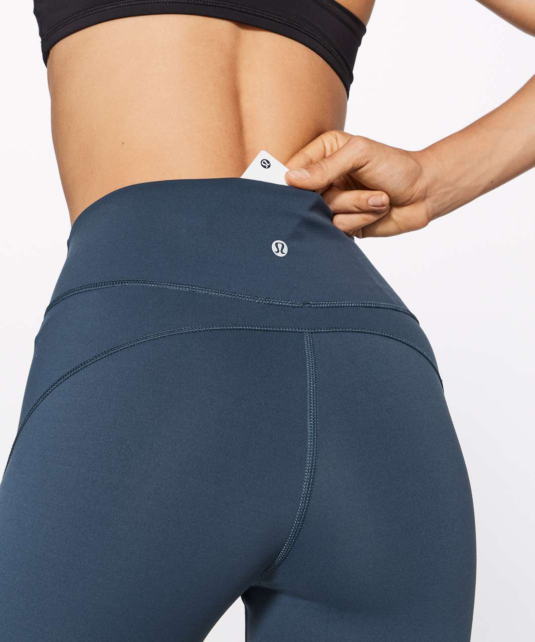 Lululemon In Movement 7/8 Tight (Everlux 25") - Mach Blue