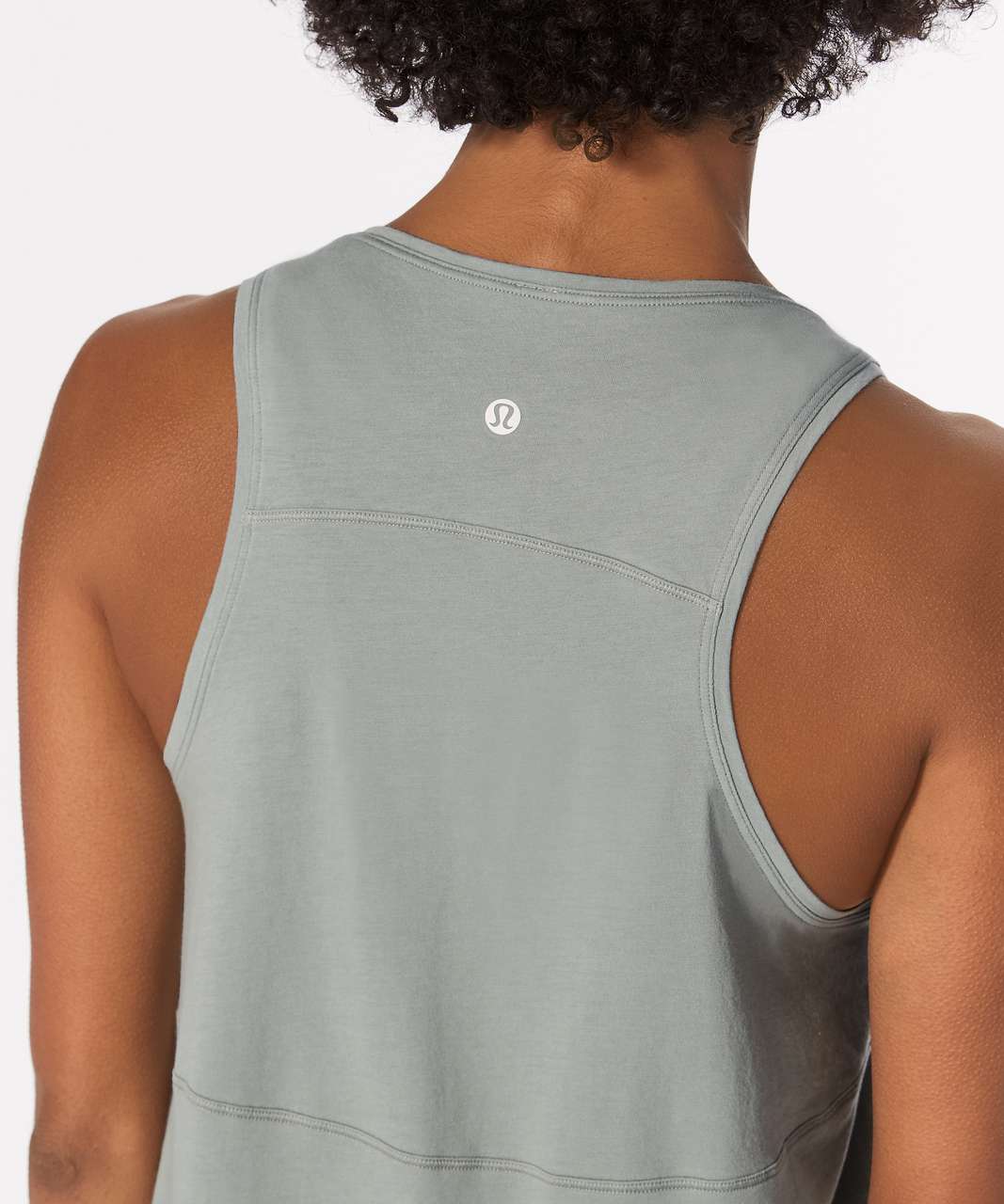 Lululemon Back In Action Tank - Misty Moss