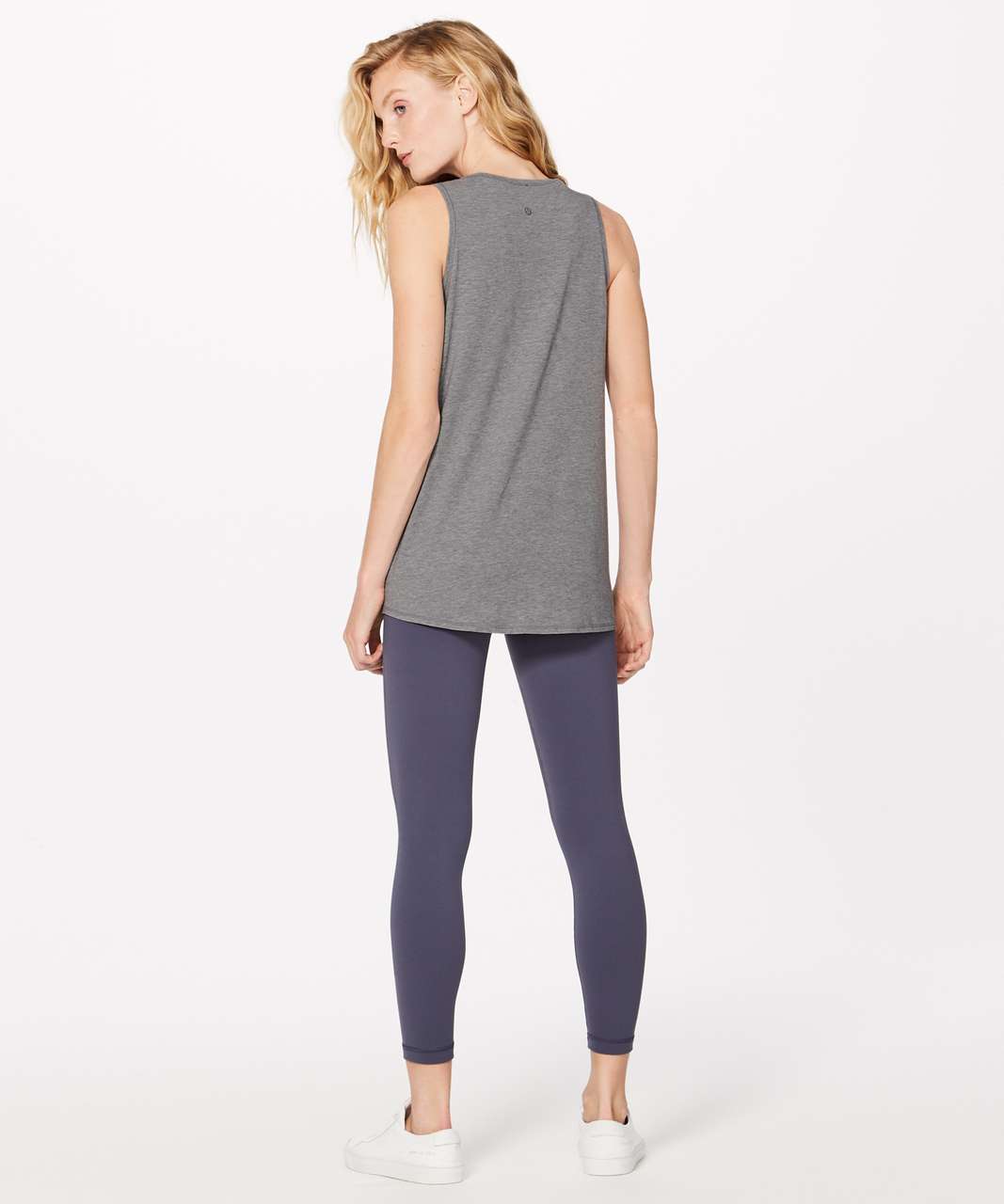 Lululemon Knot A Problem Tank - Heathered Medium Grey