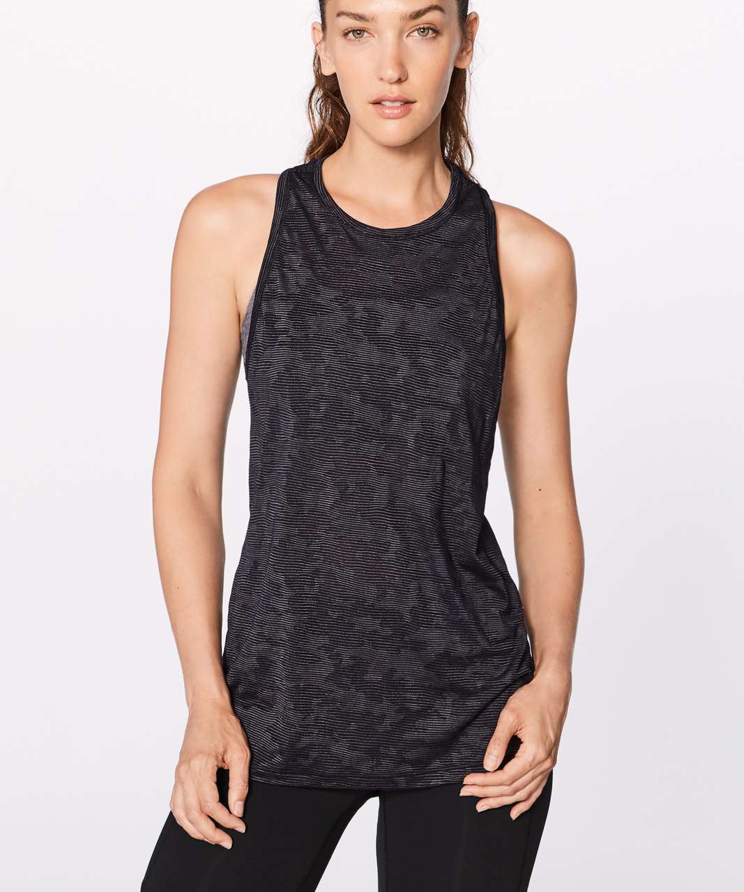 Lululemon Miles Ahead Tank (Camo 