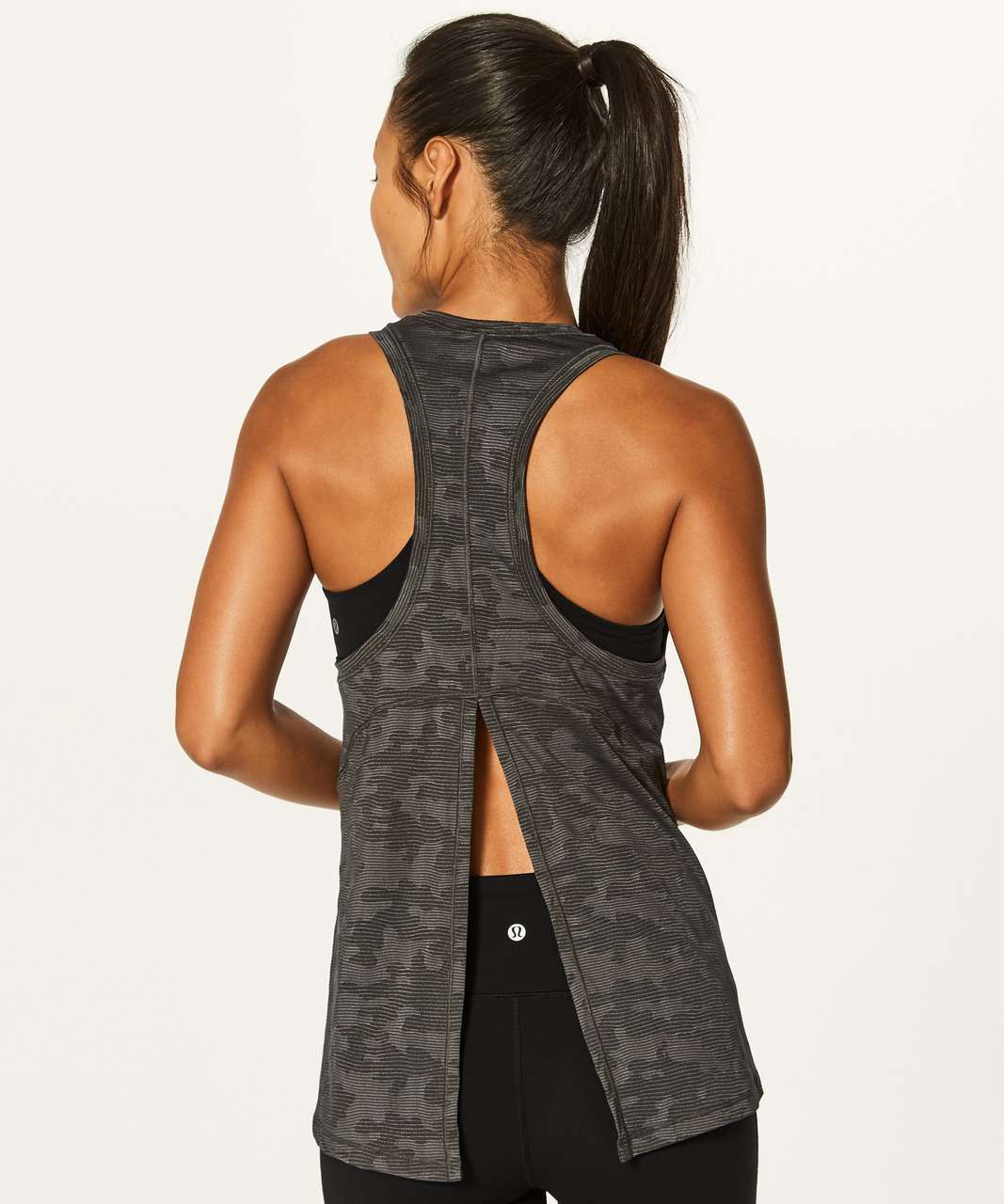 Lululemon Miles Ahead Tank (Camo 