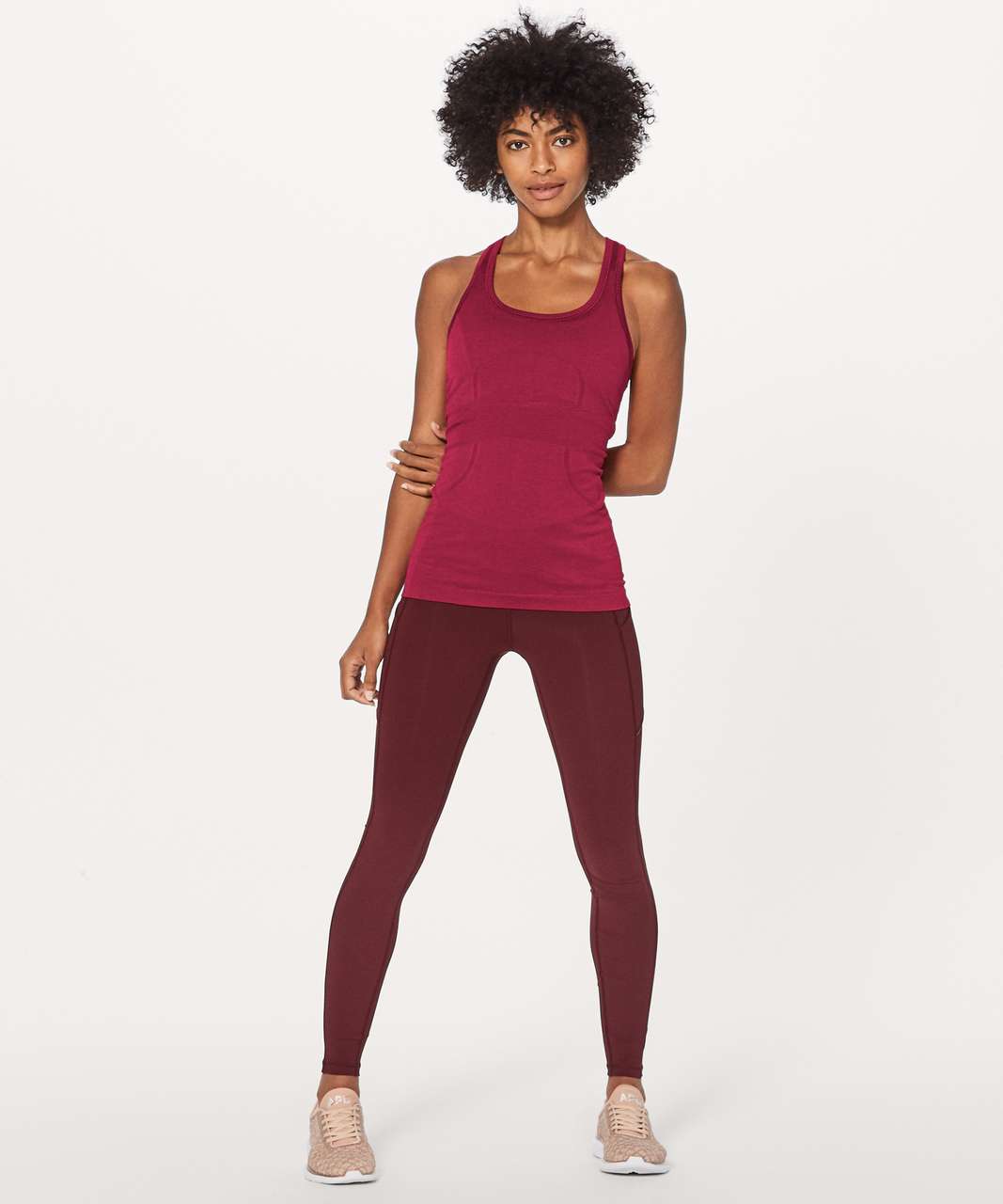 Lululemon Swiftly Tech Racerback - Scarlet / Scarlet